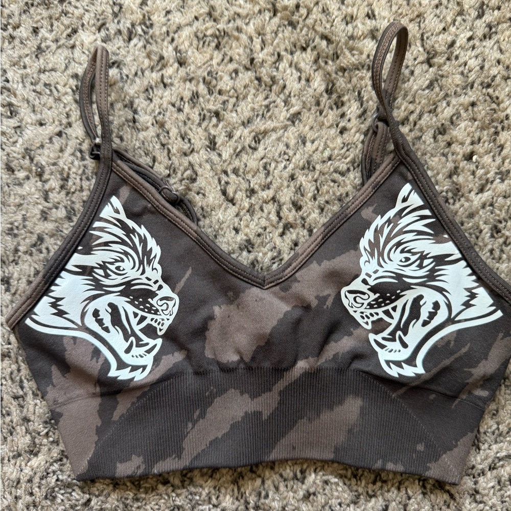 Brown Darc Sport Sports Bra